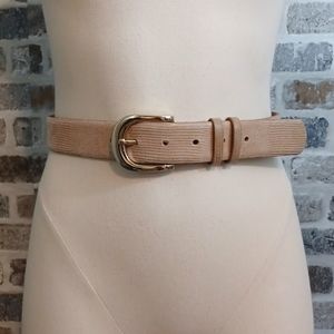 Ann Taylor Tan Genuine Leather Belt XS